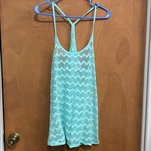 VS PINK - seafoam swim cover up